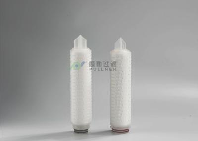 China 0,22 micrones plisaron PP/poliéster/cartucho de filtro plisado fibra de vidrio para el sistema de seguridad del RO en venta