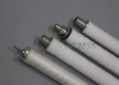 China Elemento de filtro de funcionamento, filtros da ferida da corda do elemento de filtro 120℃ da partida para a remoção do ferro do central elétrica à venda