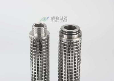 China PHSF 5 5um plisado barra 316L sinterizó el filtro de acero inoxidable en venta