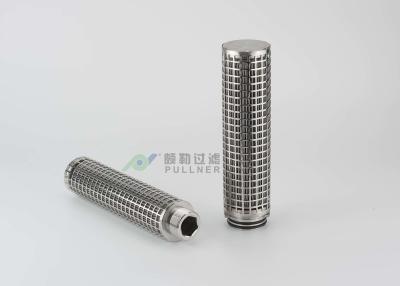 Chine Le filtre à hautes températures d'acier inoxydable a plissé la cartouche filtrante 316L 304 à vendre