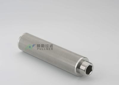 China Industria petroquímica sinterizada de múltiples capas OD 65m m del filtro del acero inoxidable de la malla de alambre en venta