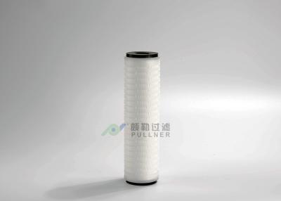 China PES PVDF Nylon Food and Beverage Water Filter FDA Membrane Pleated Filters for sale