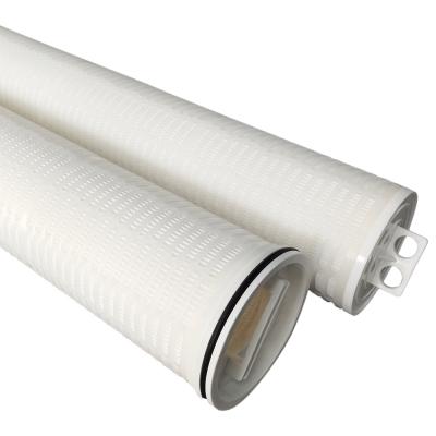 China Nominal Rating 10 Micron 40 Inch PP Pleated High Flow Filter Cartridge for sale