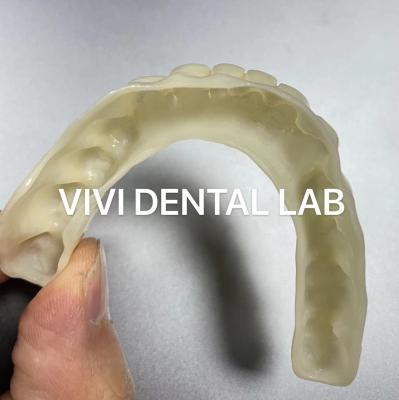 China Empty PMMA Temporary Bridge Dental Professional For Implant Cases for sale
