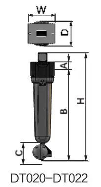 High Efficiency Compressed Air Precision Coalescing Filter with 0.01 Micron Filtration Performance