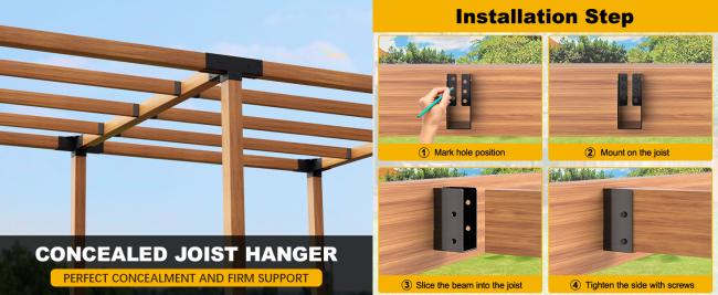 concealed joist hanger
