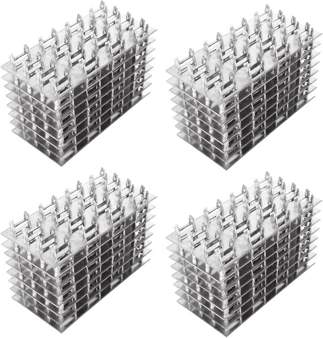 Steel galvanized timber connector side view