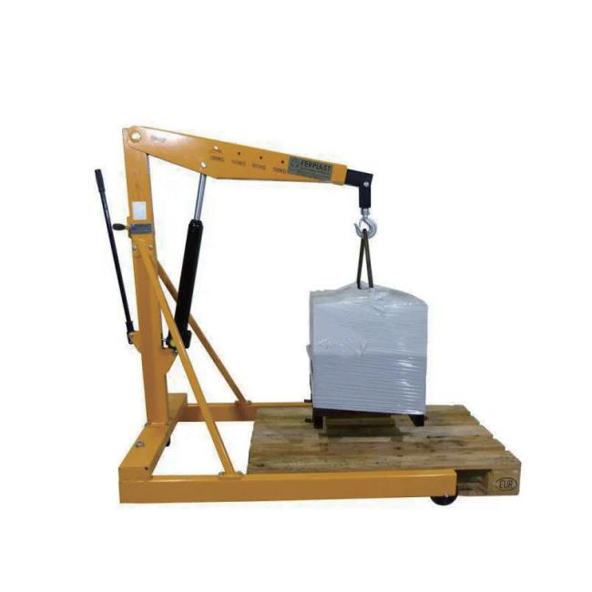 Close-up of 1-Ton Truck Crane components