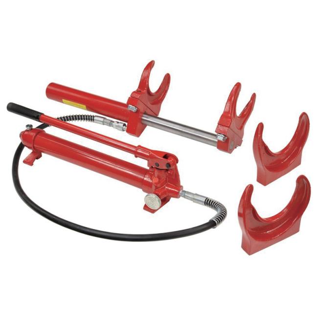 YD23-006 Hand Hydraulic Spring Compressor in operation