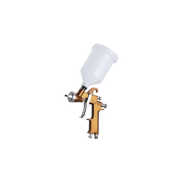 YD32-003 HVLP Gravity Feed Spray Gun in use