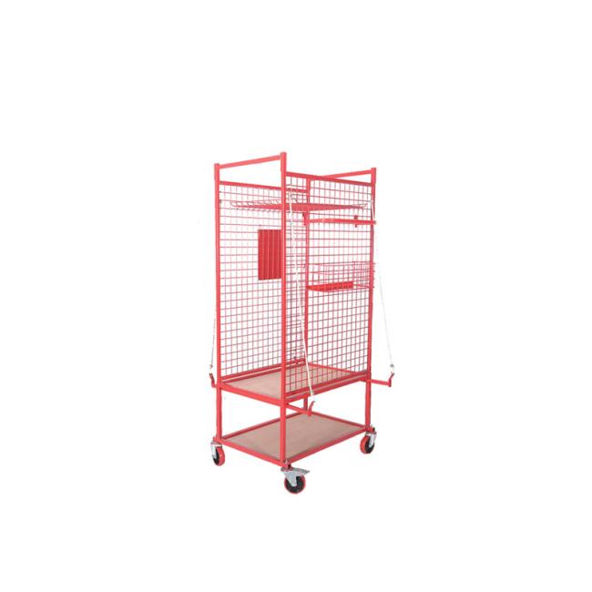 YD81-021A Auto Parts Cart with multiple shelves and EPE protection