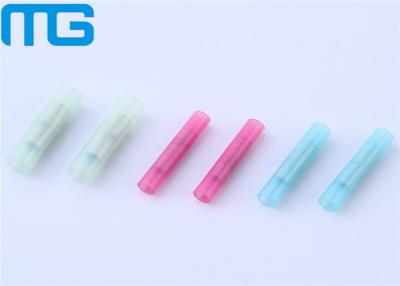 China 100PCS Insulated  Heat Shrink Crimp Butt Electrical , Insulated Wire Connectors Connectors with a various colors for sale