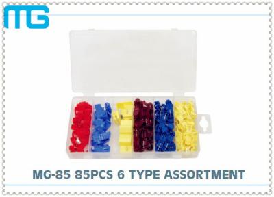 China 6 Types Terminal Assortment Kit MG - 85 85 Pcs For Machinery / Spinning CE Approval for sale
