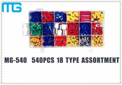 China TE E Colorful Terminal Assortment Kit MG-540 540 pcs Customized 18 Types for sale