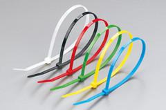 China 100PCS/Lot Self -locking colorful 100*2.5mm nylon6 cable zip ties with diffrent length ,CE ,UL94V-2 for sale