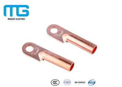 China DT Type Copper Cable Lugs , 16mm - 100mm tinned copper lugs for sale