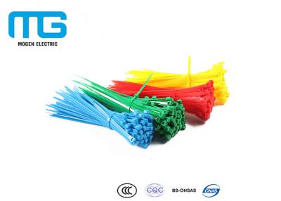 China Bridas de plástico del nilón 66 del cableado/lazo eléctricos de autoretención de la cremallera con el CE, certificación de la UL en venta
