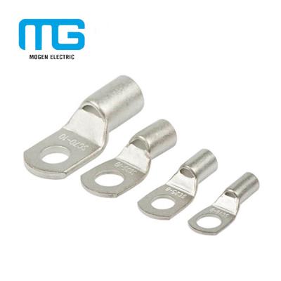 China Smooth Surface Battery Terminal Lugs Tinned Copper Connecting Terminal for sale