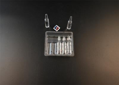 China APET Ampoule Blister Pack Tray Customized for Pharmaceuticals for sale