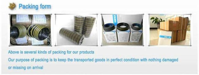 Agricultural tractor wheel hub oil seal 45x70x14/17