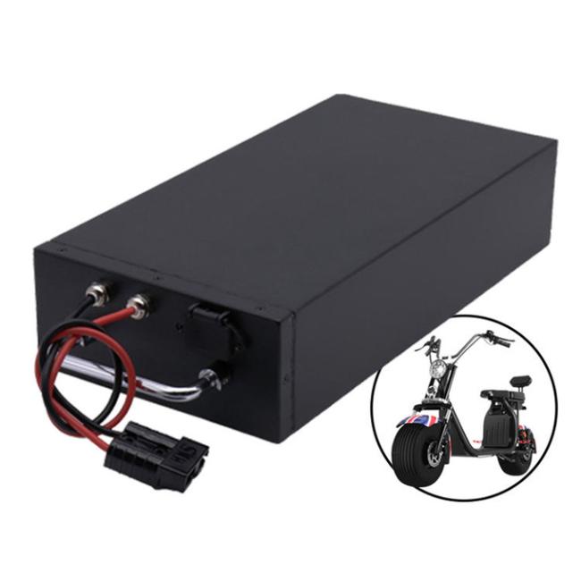 LiFePO4 Lithium Battery OEM ODM 48V 52V 60V 72V Rechargeable 20AH 30AH 50AH 60AH Lithium Ion Electric Scooter Battery 1