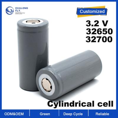 Китай Клетка 32650 батареи лития ODM LiFePO4 OEM цилиндрическая 32700 блоков батарей лития клетки батареи 3.2v 6000mah Un38.3 продается