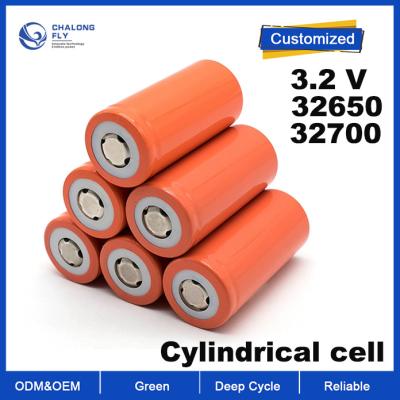 China OEM ODM LiFePO4 lithium battery 3.2V 3.7V 6000mah Cylindrical cell 32700 32650 Battery cells lithium battery packs for sale