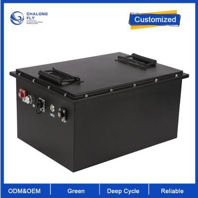 China OEM ODM LiFePO4 lithium battery Metal Shell Industrial Lithium Battery 14S 60V 50AH EV Customized lithium battery packs for sale