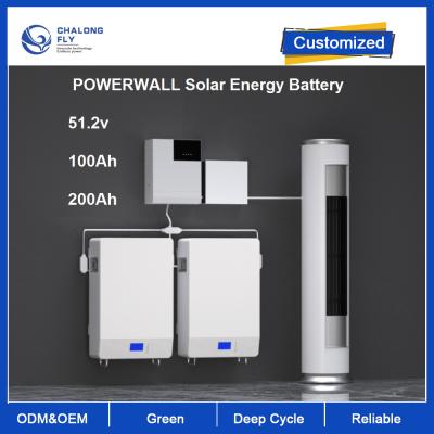 China 48V 100Ah 200Ah Home Energy Storage Battery 6000cycles 1C LiFePO4 Solar ESS for sale