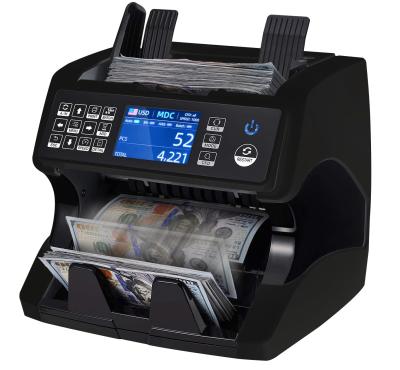 China 2 CIS Multi-currnecy value counting Machine Note counting Banknote Money Make Counter Machine Detector Bill AL-920 for sale