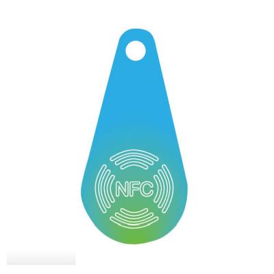 China Customized RFID NFC Key Tag PVC Tag for Access control use for sale
