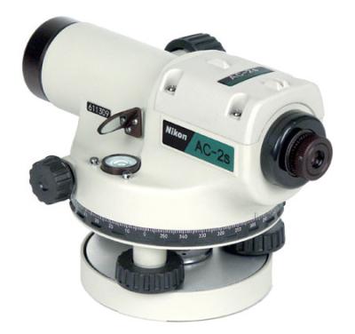 China Nikon Brand AC-2S Automatic Level High Accuracy with White Color for sale
