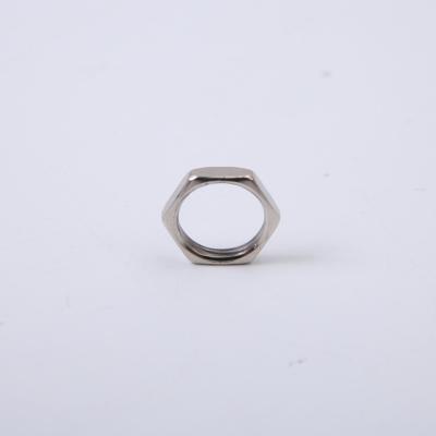 China Hexagon Thin Nut M2 -M11 G4 / G6 Pipe Thread Nut Pipe Tooth Lighting Fine Tooth for sale