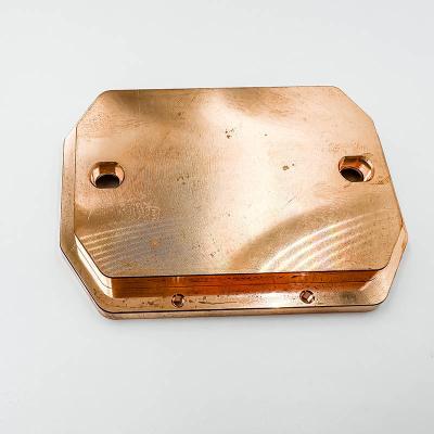 China Customized Machining Copper Parts For Computer CPU / Lighting Industry for sale