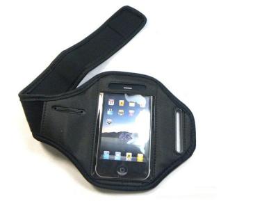 China Waterproof Neoprene Phone Case Running Armband For Iphone4s / 5 With Earphone Hole for sale