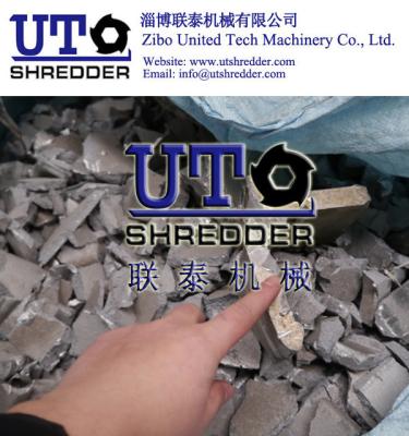 China double shaft shredder, metal shredder, waste steel sheet shredder, scrap metal board crusher, waste metal recycling for sale
