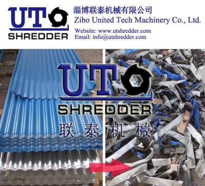 China hot sale high quality Metal Shred Machine for waste crusher, 2 Shaft Shredder, steel barrel shredder, metal recycling for sale