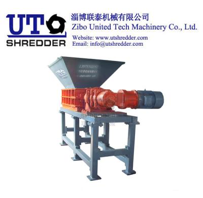 China 2 Shaft Shredder double shear crusher - high capactity in tire, plastic, wood, metal, e-waste, bottle, shredding machine for sale