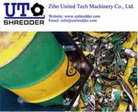 China low noise, hot sale - Metal Shredding Machine for waste crusher, Single Shaft Shredder, PPGI shredder, Steel sheet crush for sale