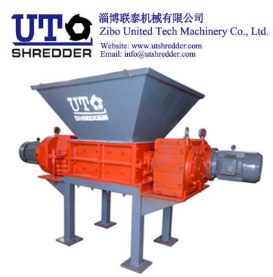 China Rubber Fabric Shredder, Cord Tyre Disposal Waste Crushing Machine, Polycord Fibric Shred Equipment, Friction Cord Crush for sale