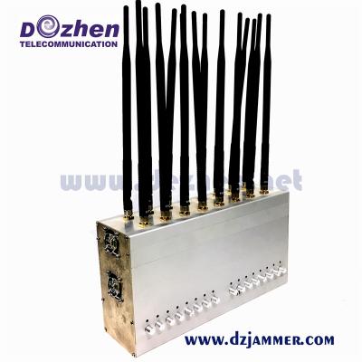 China Cell Mobile Phone Signal Jammer, 2g 3G 4G 5g WiFi GPS Lojack Drone Mobile Phone Signal Jammer for sale