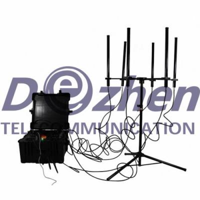 China 300M Military 300W Waterproof Outdoor Signal Jammer high gain directional antennas for sale
