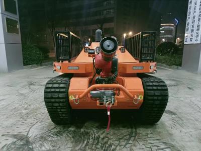 China 1100m Remote Control Distance Android Controlled Fire Fighter Robot Vehicle for sale