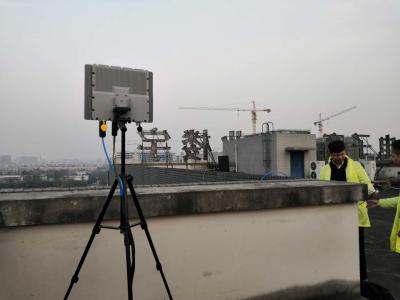 Chine Balayage de phase de fréquence de bande x d'équipement de terrorisme de compteur de degré de sécurité de radar à vendre