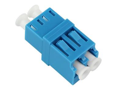 China Single Mode Duplex LC Fiber Optic Adapter RJ Version with Ceramic Sleeve for sale