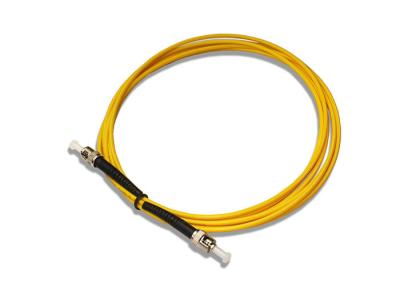 China SIMPLEX 2.0MM ST-ST FIBER OPTIC PATCH CABLES LSZH WITH LOW INSERTION LOSS for sale