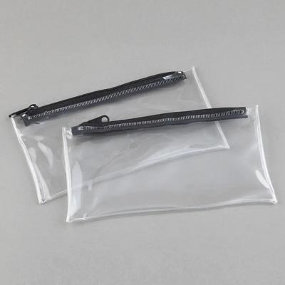 China Phone Waterproof Wholesale PVC Pencil Pouch Bag Zipper Transparent for sale