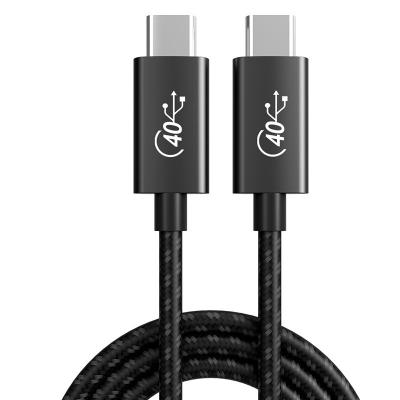 China Thunderbolt 3 High Speed USB 4 Cable Full Featured PD Fast Charging for sale