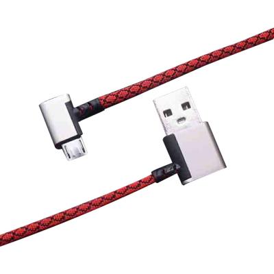 China 2.1a USB 2.0 Zinc Alloy Data Cable 1Meter Android Fast Charging Cable for sale