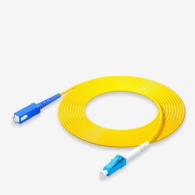 China 3.0mm Fiber Jumper Cable SC UPC TO SC UPC SM Fiber Optic Patch Cord for sale